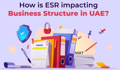 How is ESR impacting Business Structure in UAE?